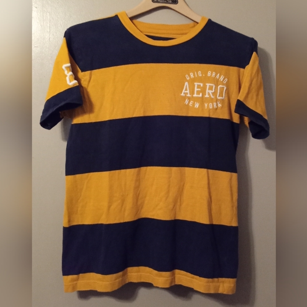 Aeropostale Stripes Short Sleeve